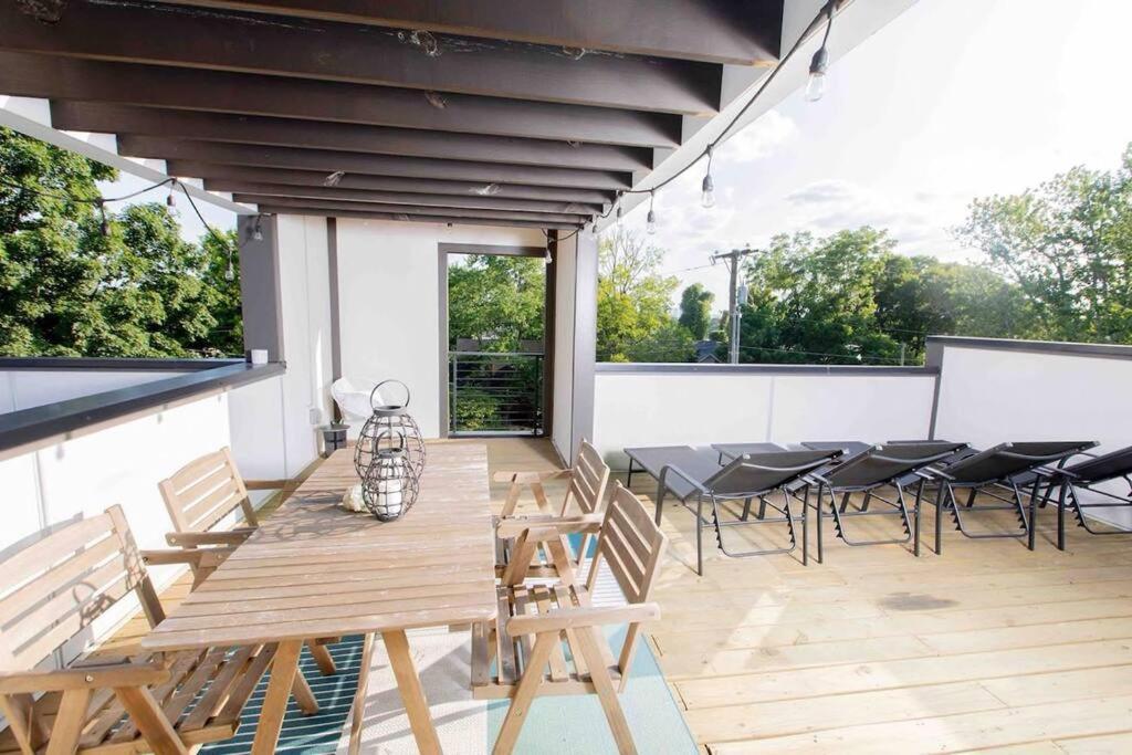 Modern Luxury Rooftop Deck, 3 Mi To Downtown Нэшвилл Экстерьер фото