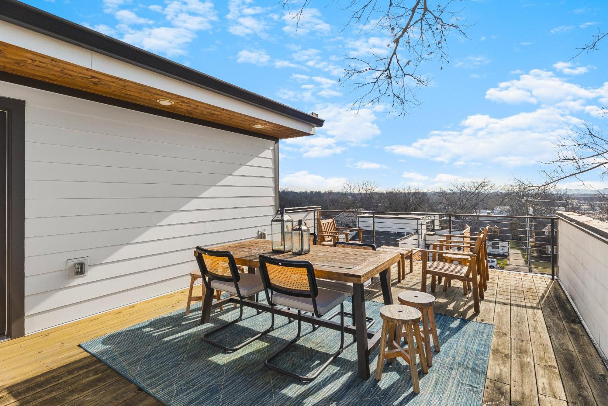 Modern Luxury Rooftop Deck, 3 Mi To Downtown Нэшвилл Экстерьер фото